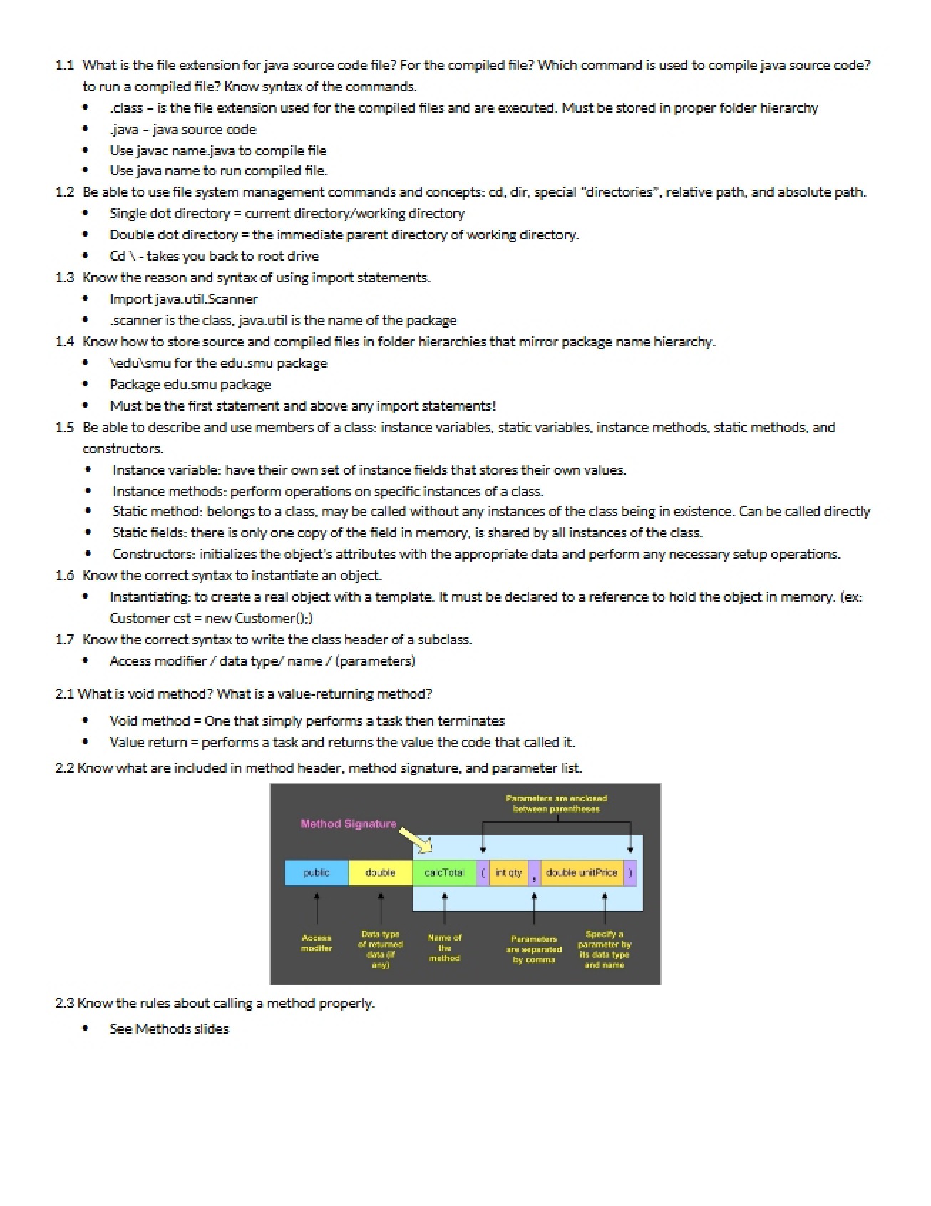 Enterprise Programming Lecture Notes