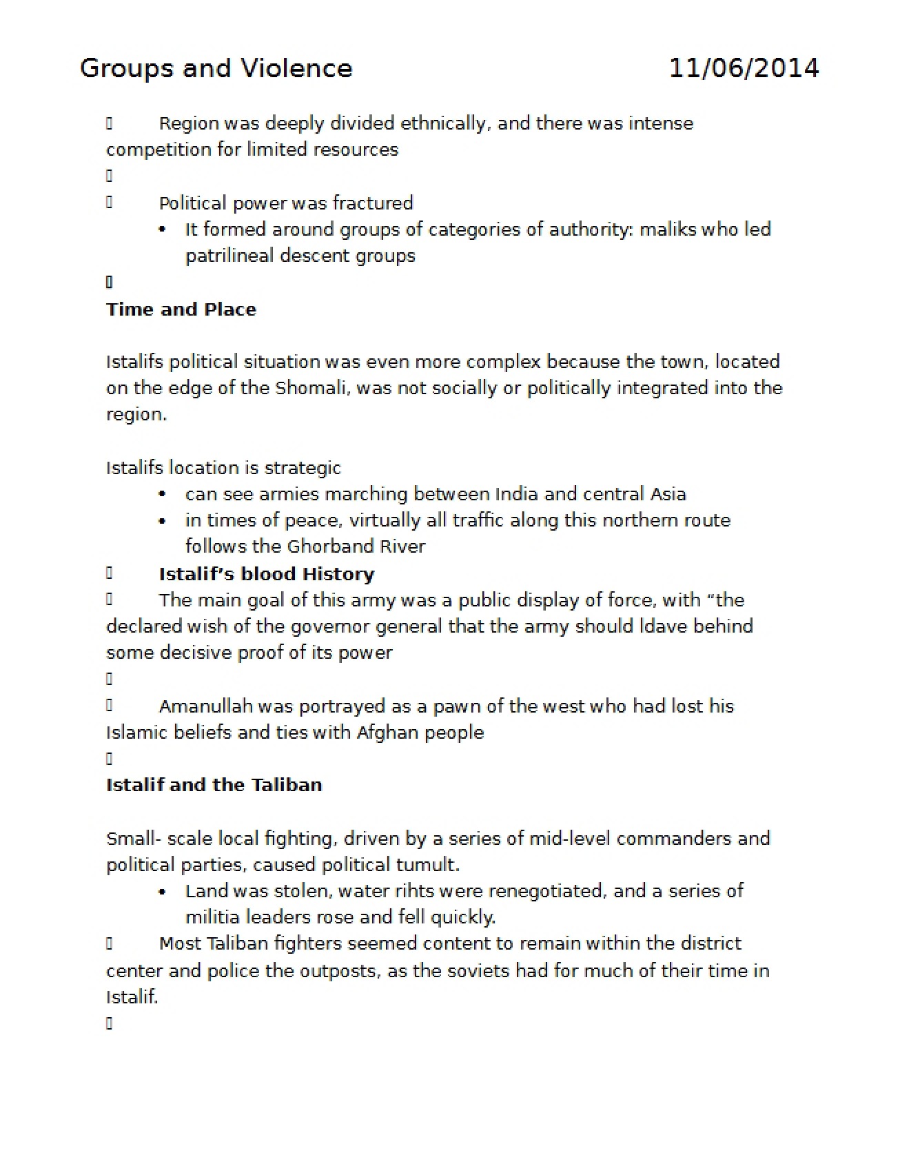 Social Anthro Week Ten