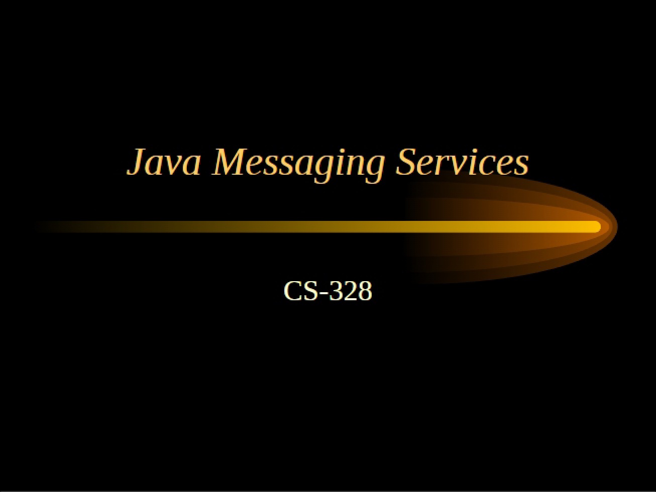 Messaging Services in Java