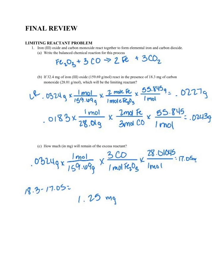 MATH131 - Calculus I Document