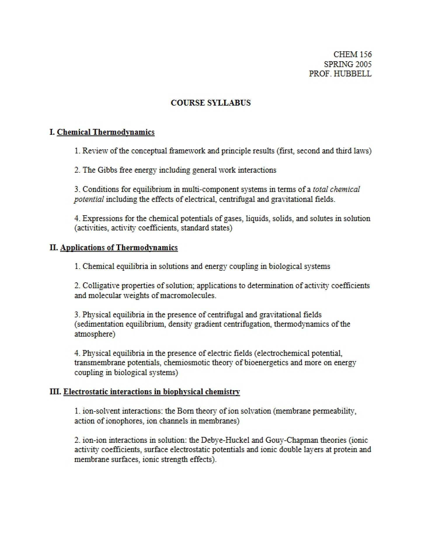 Administrative Syllabus