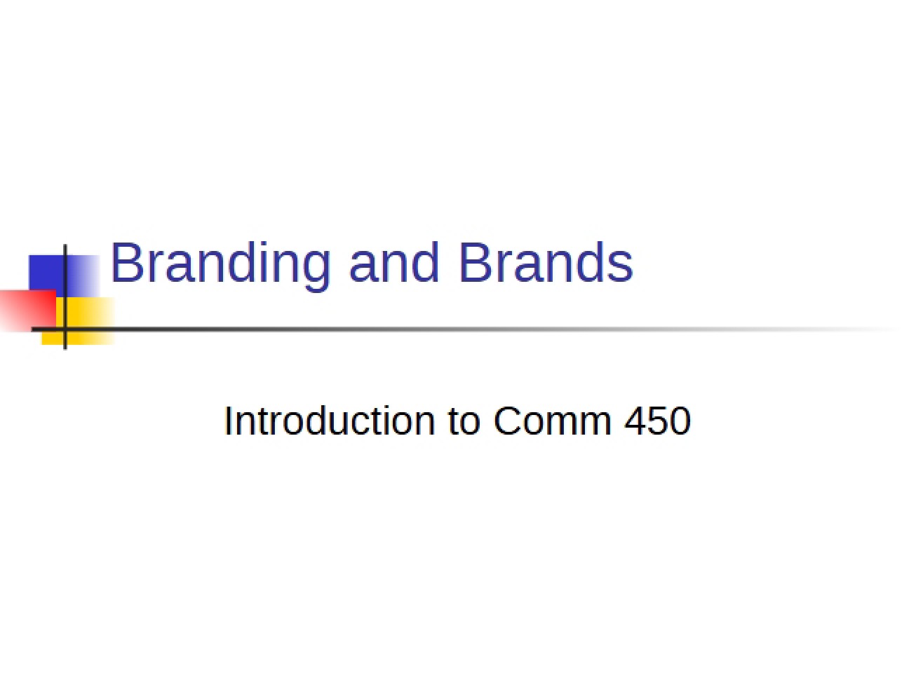 Brands and Branding Strategies