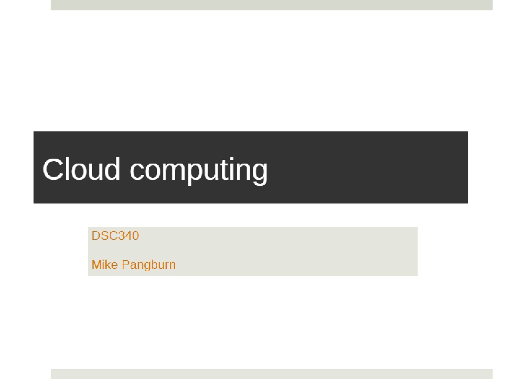 Cloud Computing Concepts