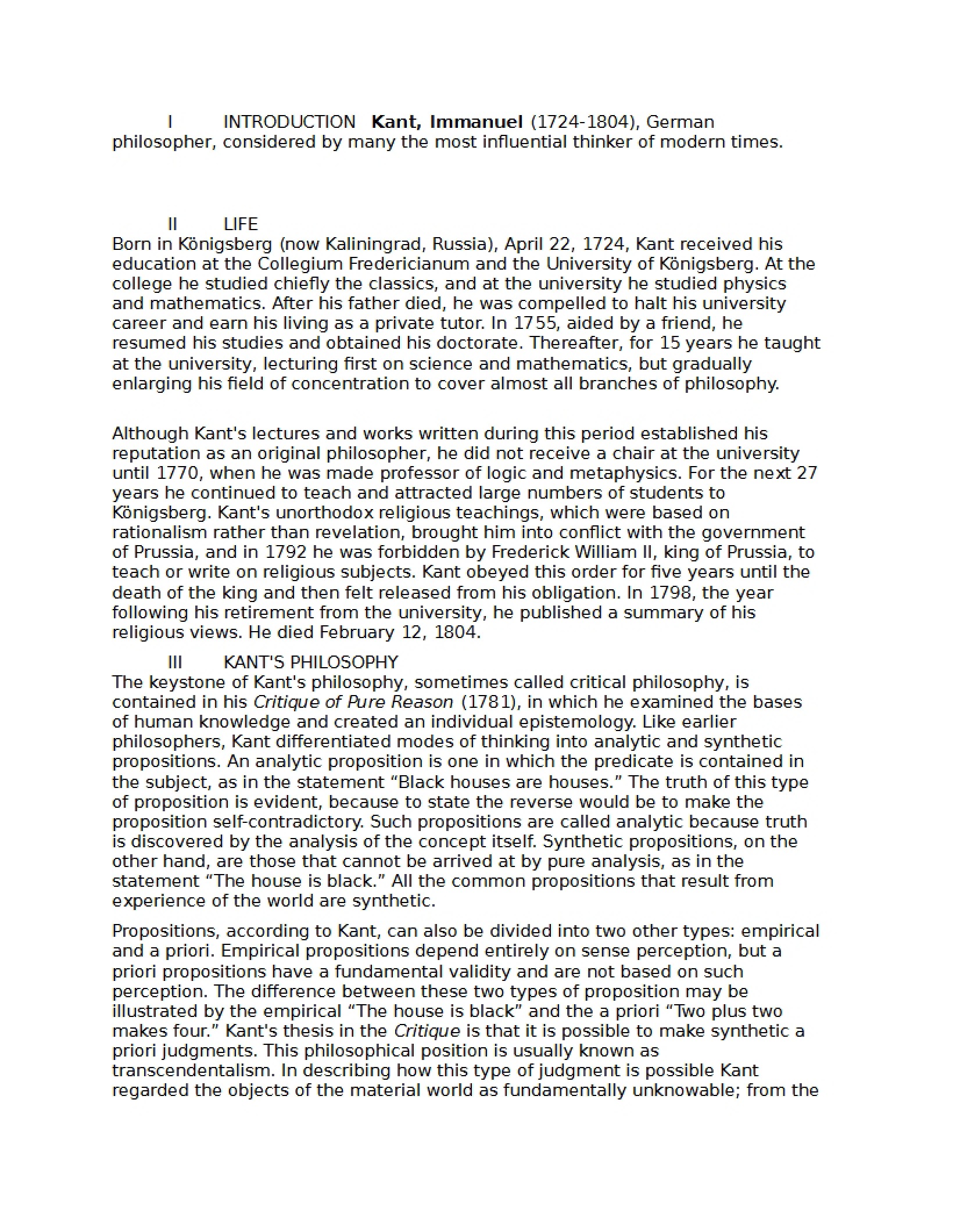 Revolution Study Notes