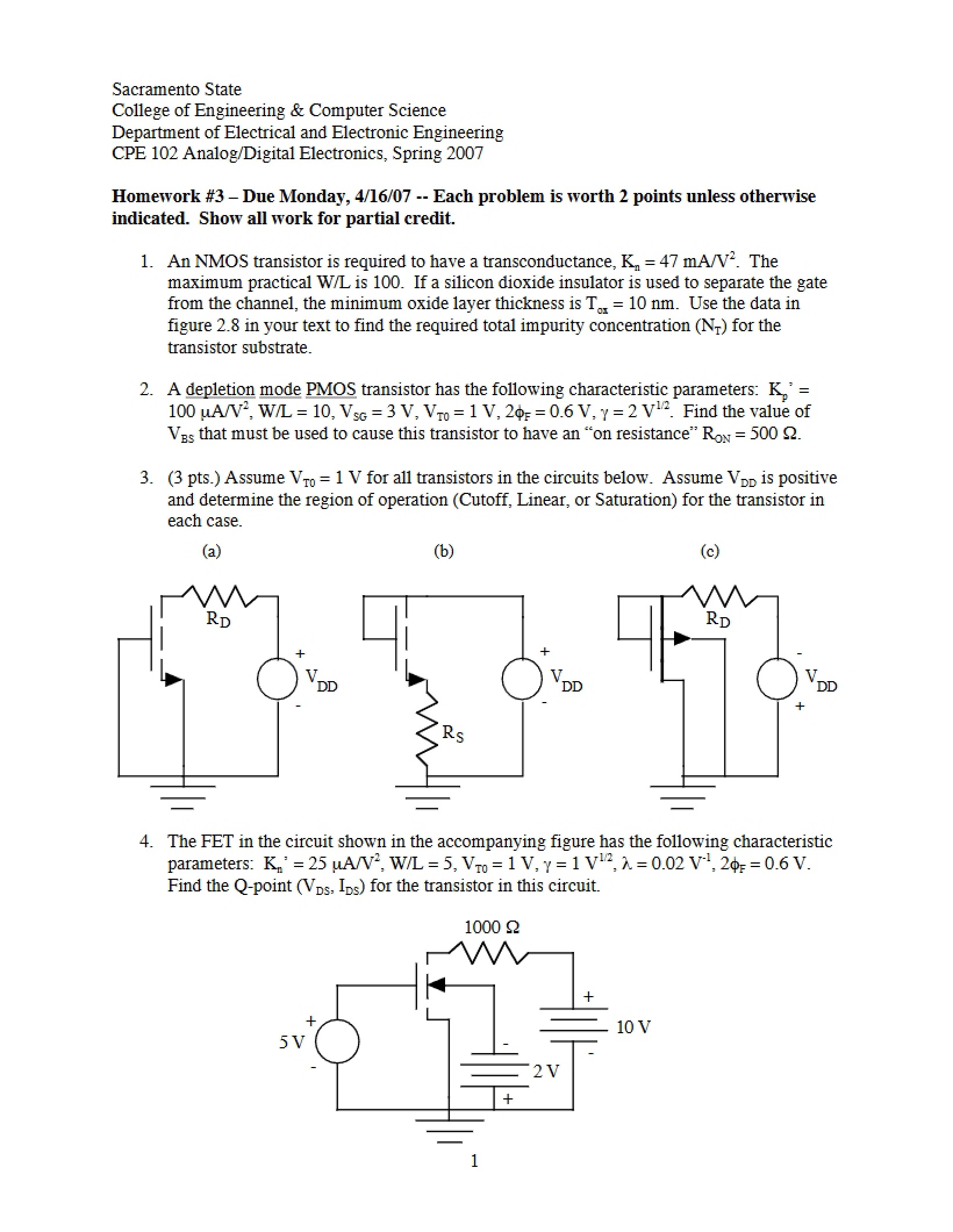 Third Homework