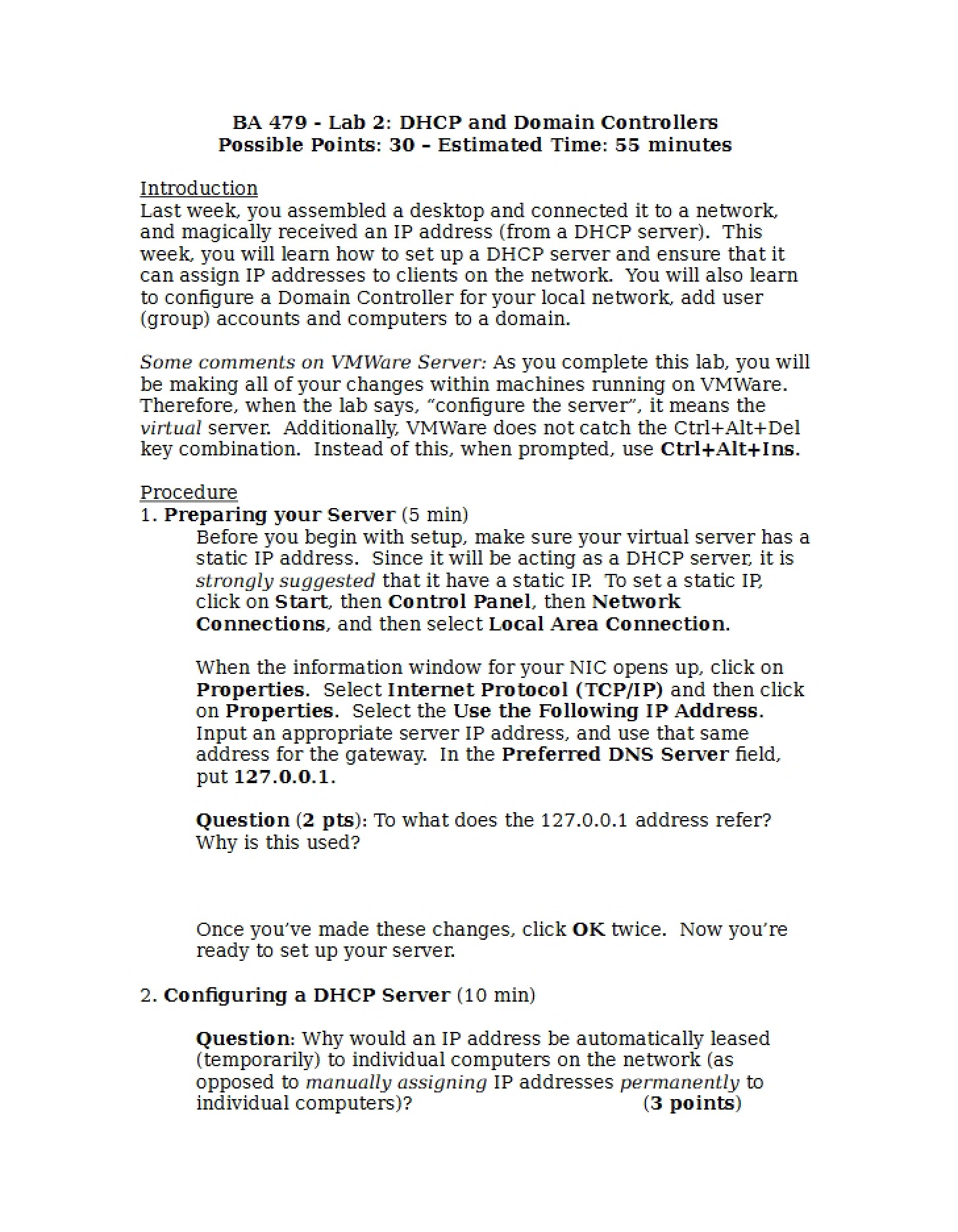 Lecture Slides and Notes
