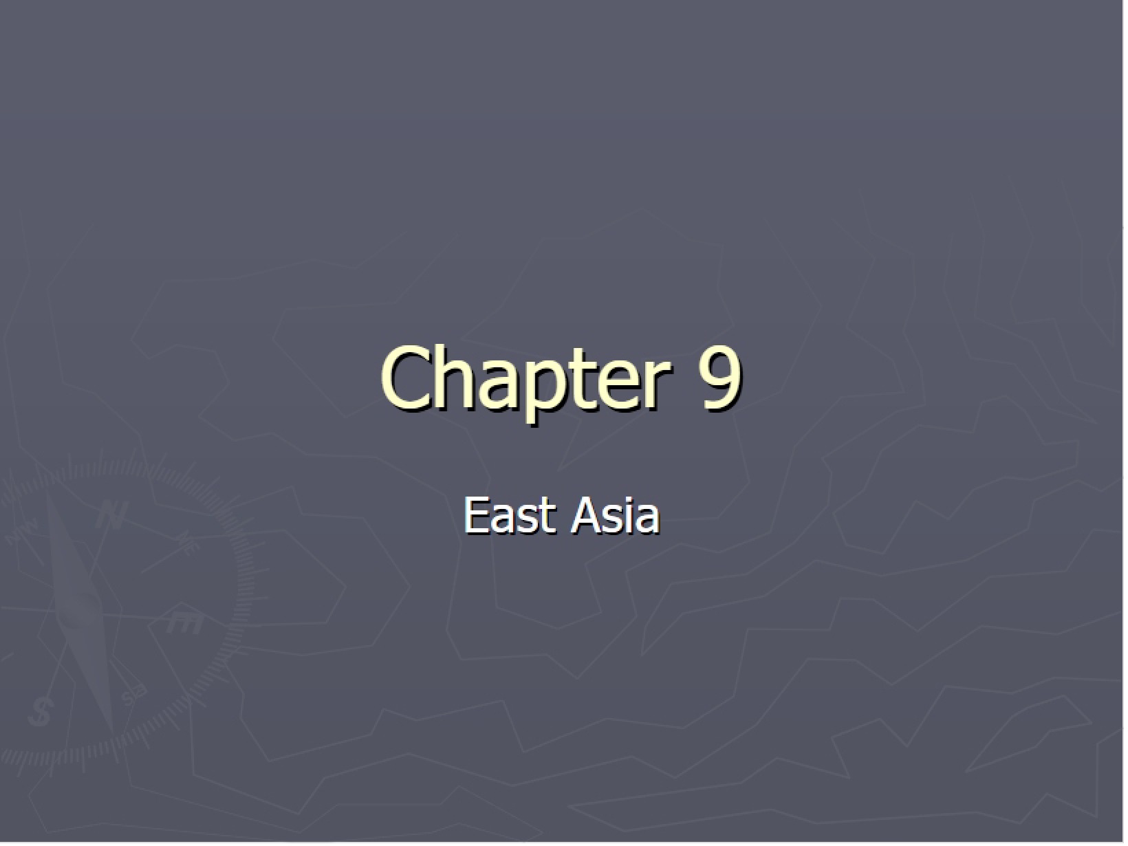 Ninth Chapter
