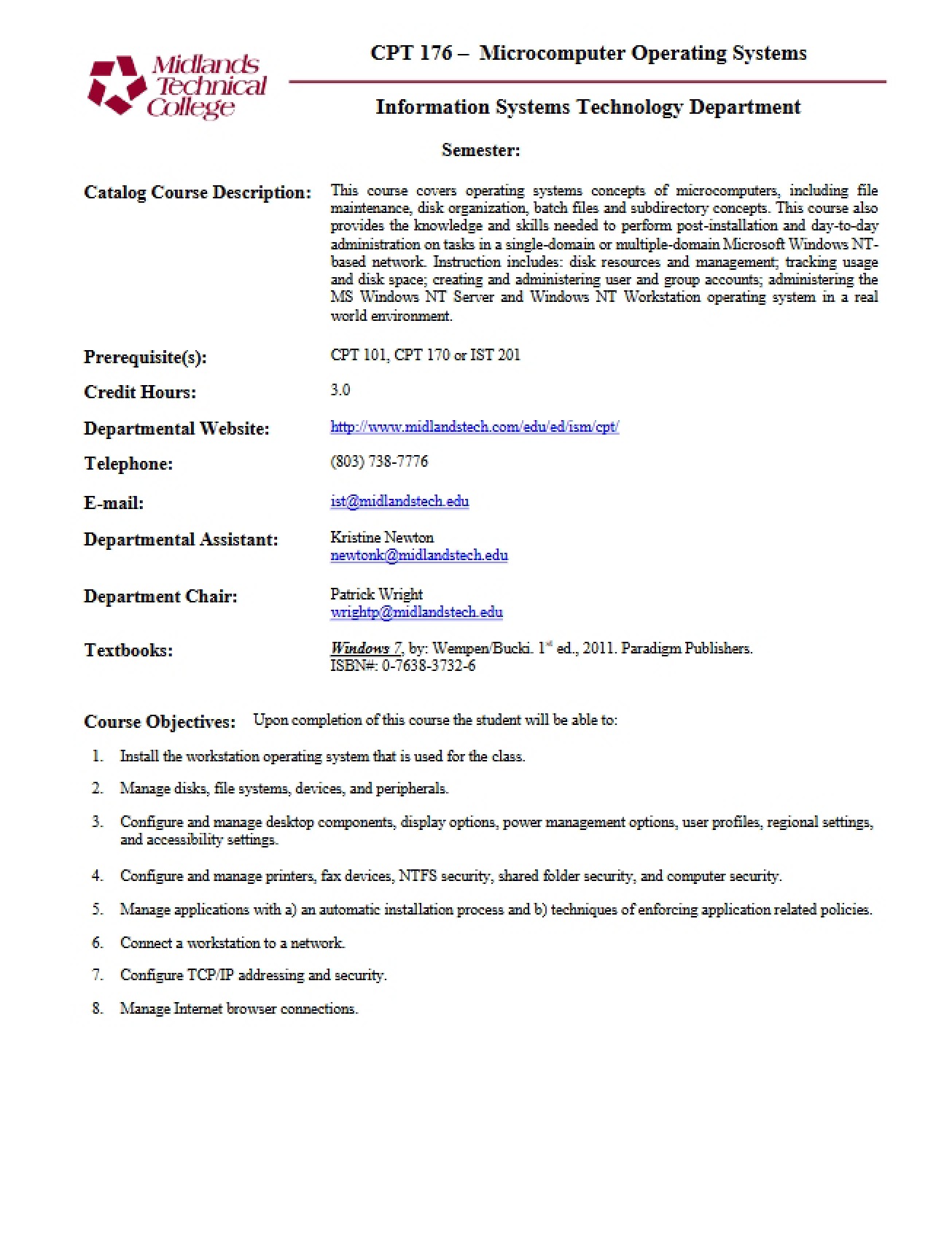 Operating Systems for Microcomputers