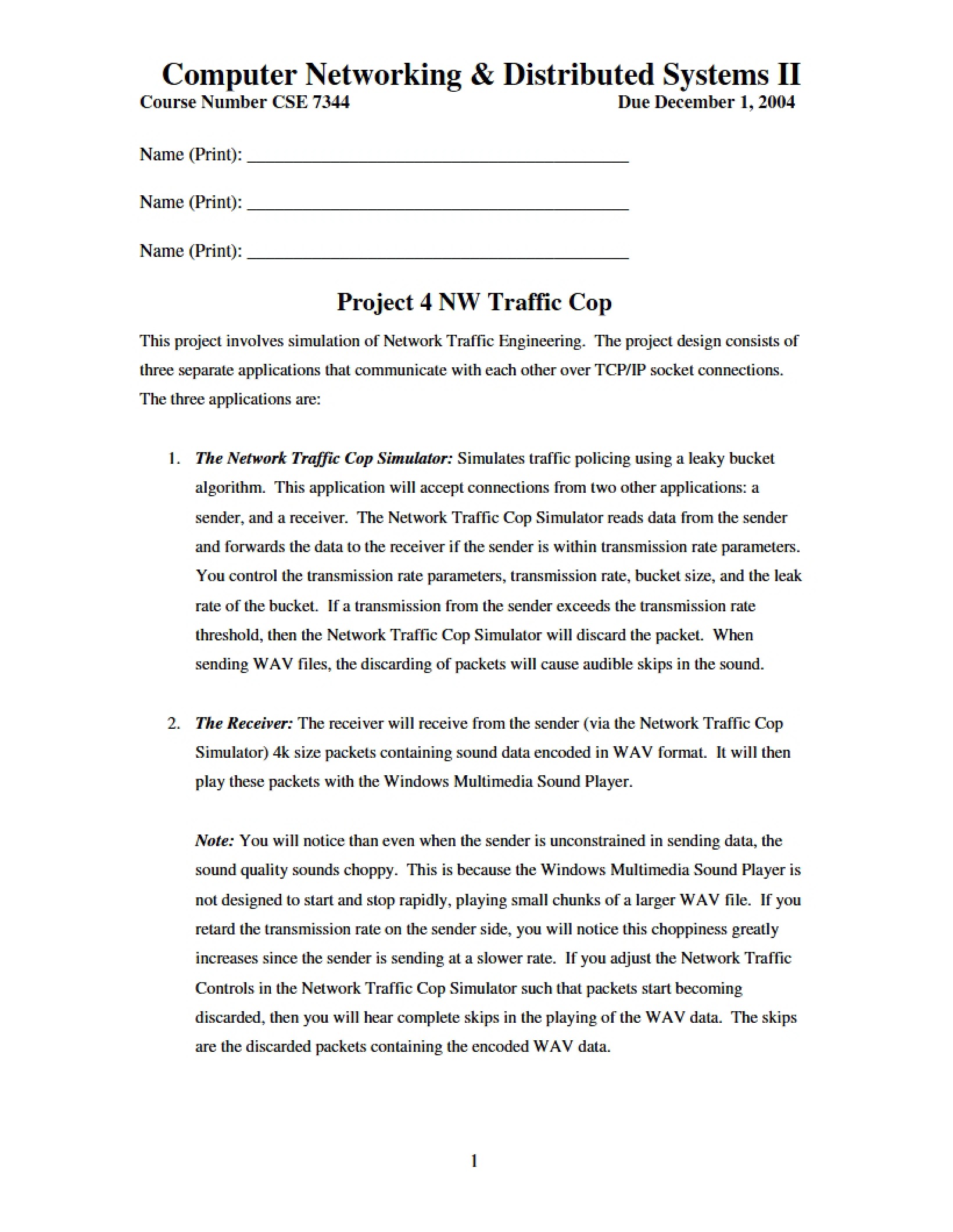 Distributed Systems Notes