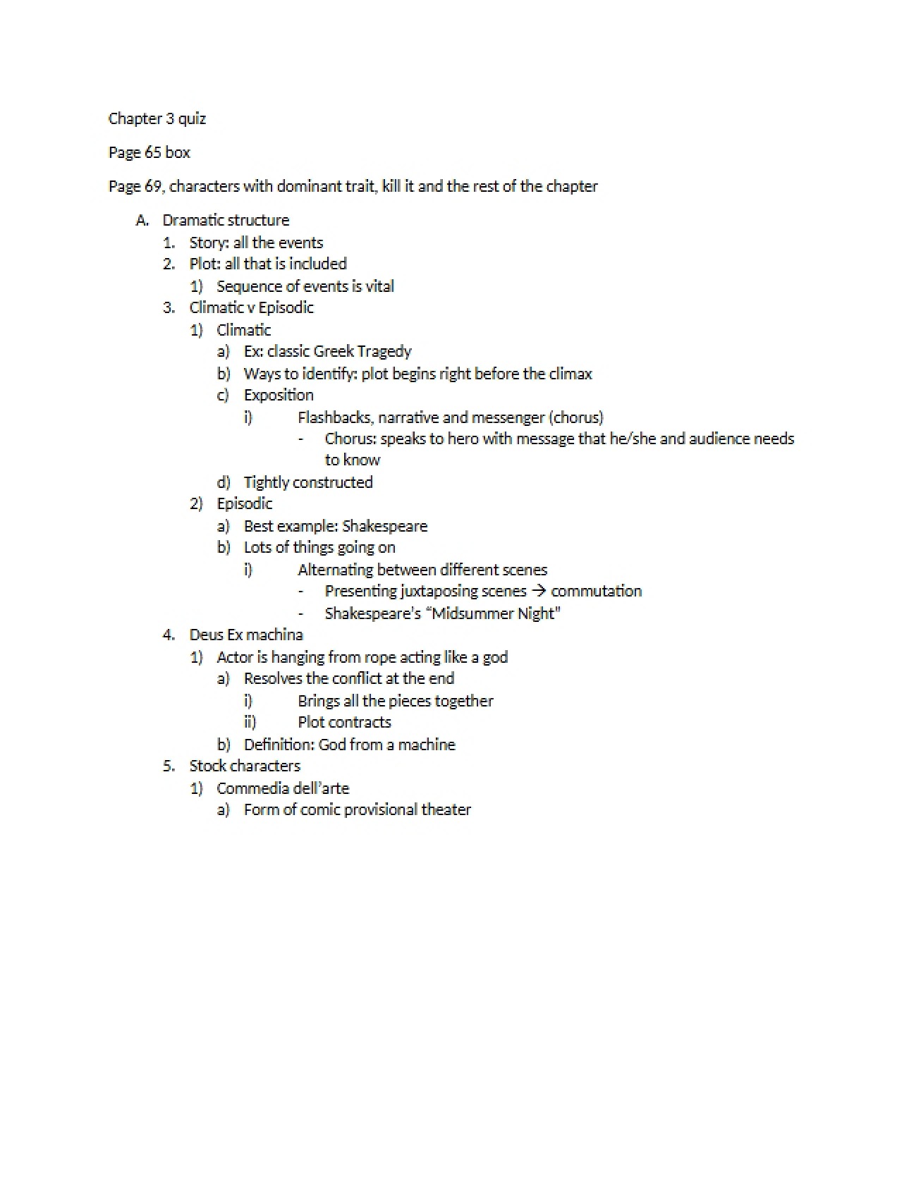 Chapter 3 Quiz