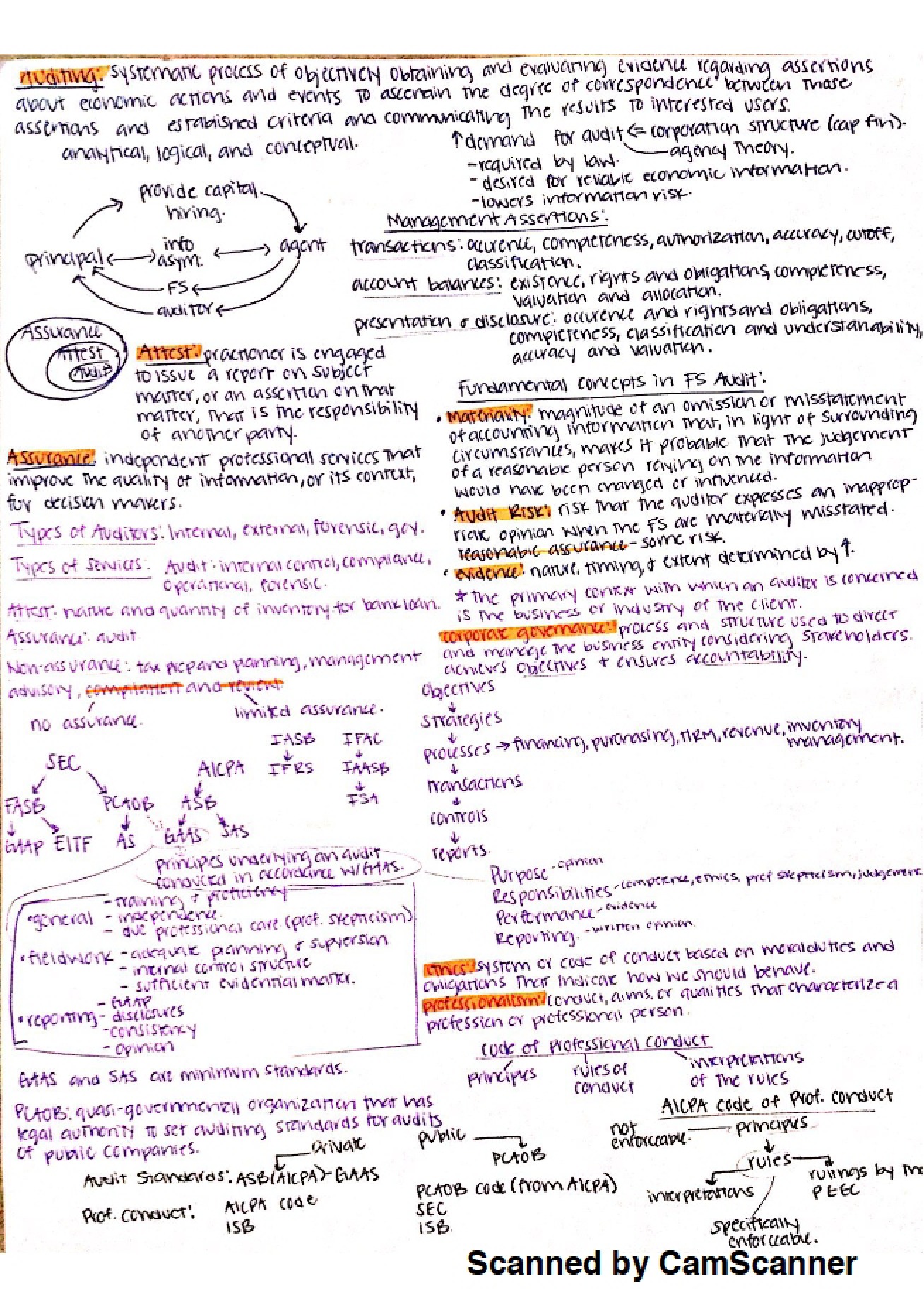 Auditing Lecture Notes