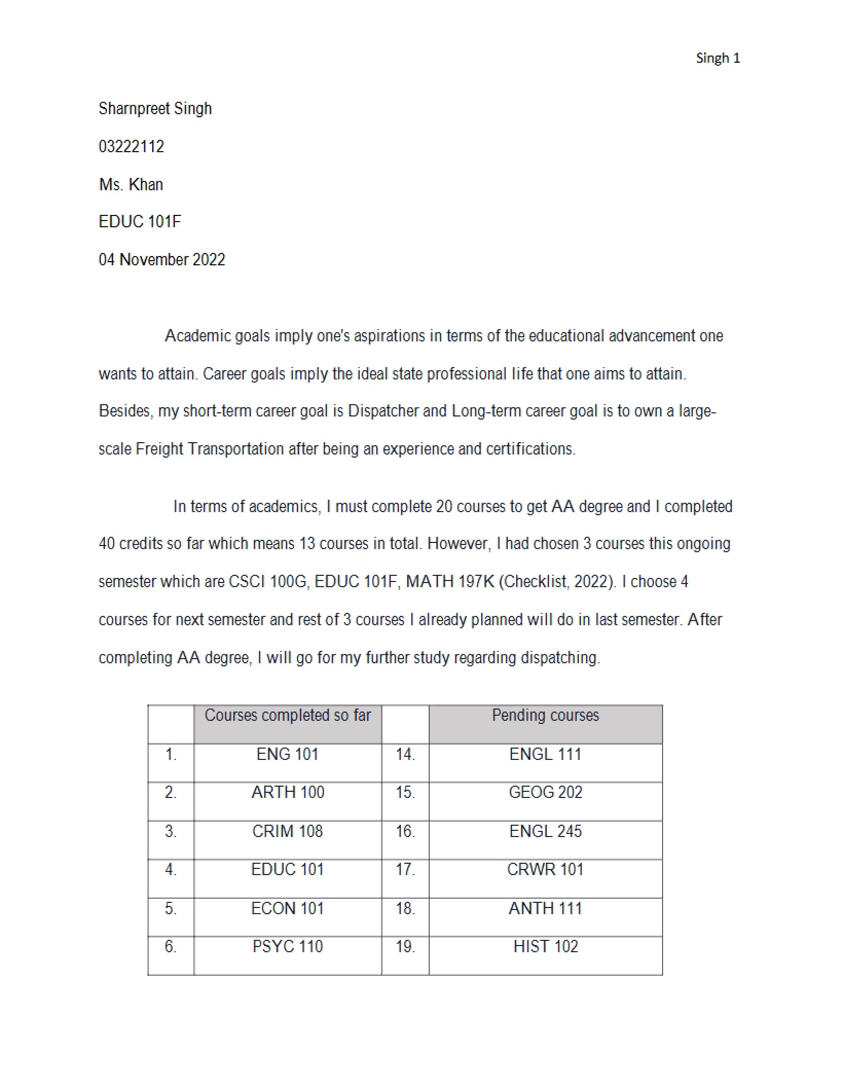 Geography Assignment Two
