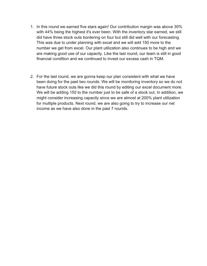 Paragraph 7 Reflection