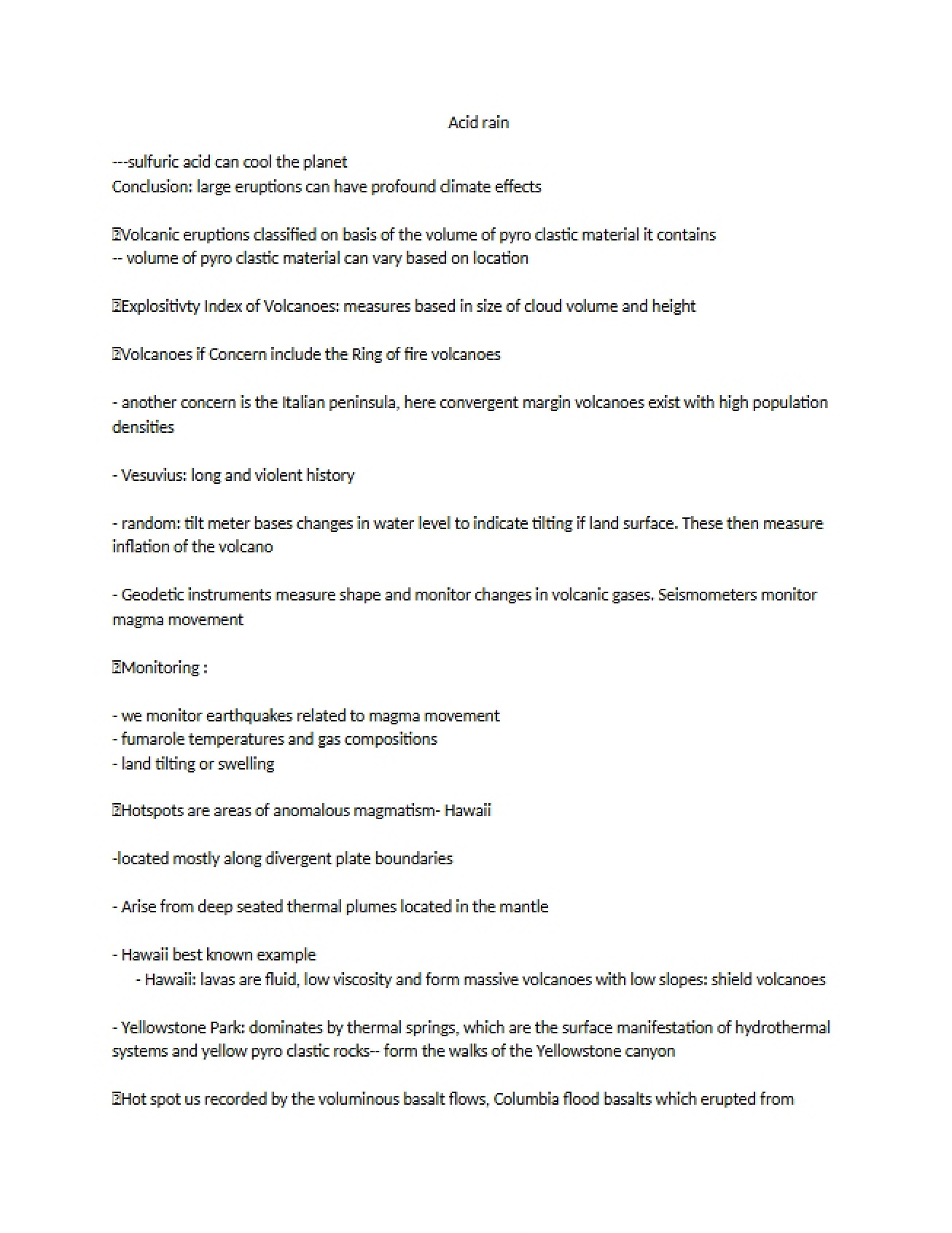 Overview of Acid Rain