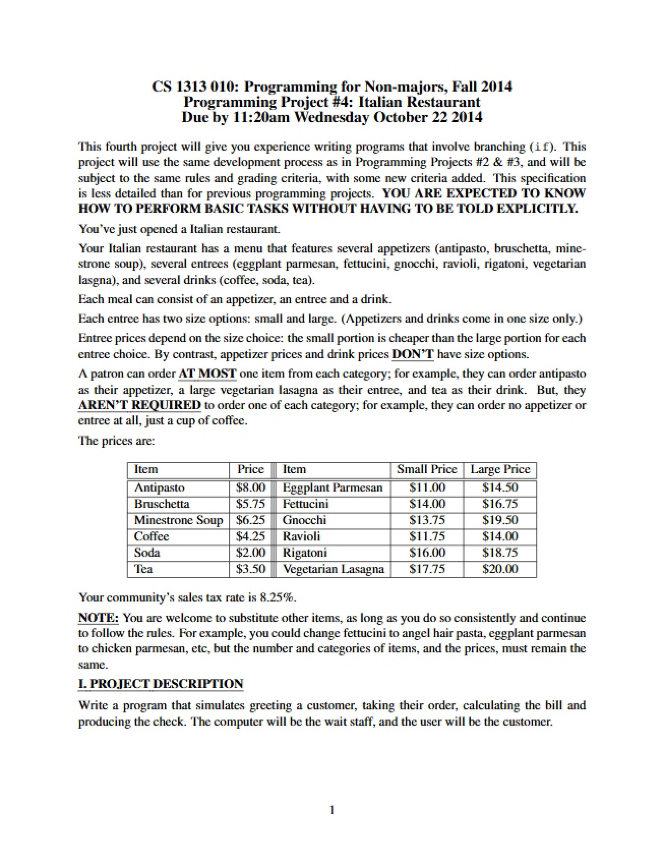 CS 1313 Study Notes