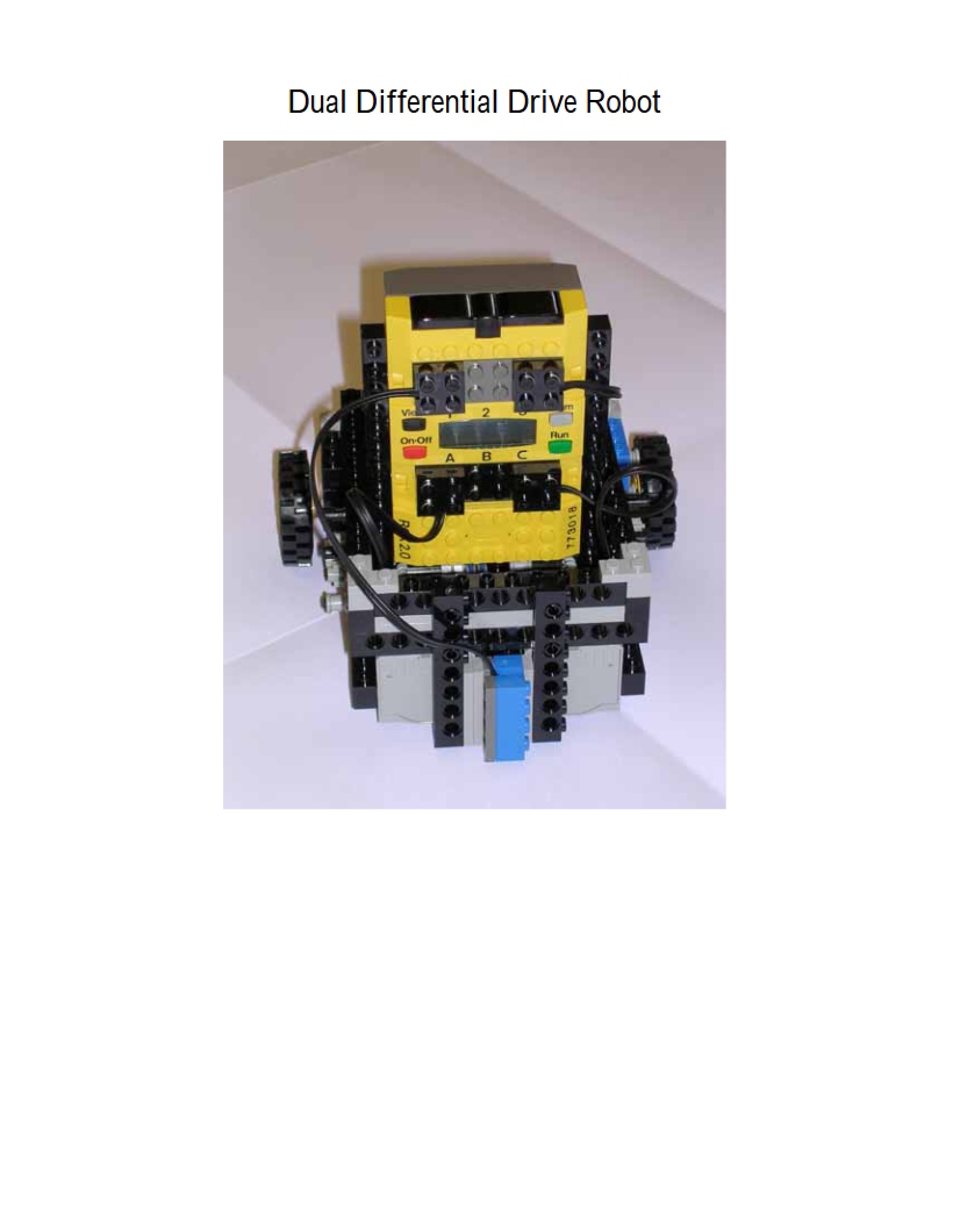 Robot with Dual Differential Drive