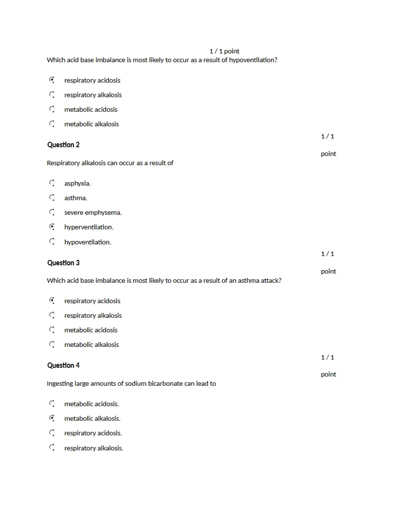 Class Quiz