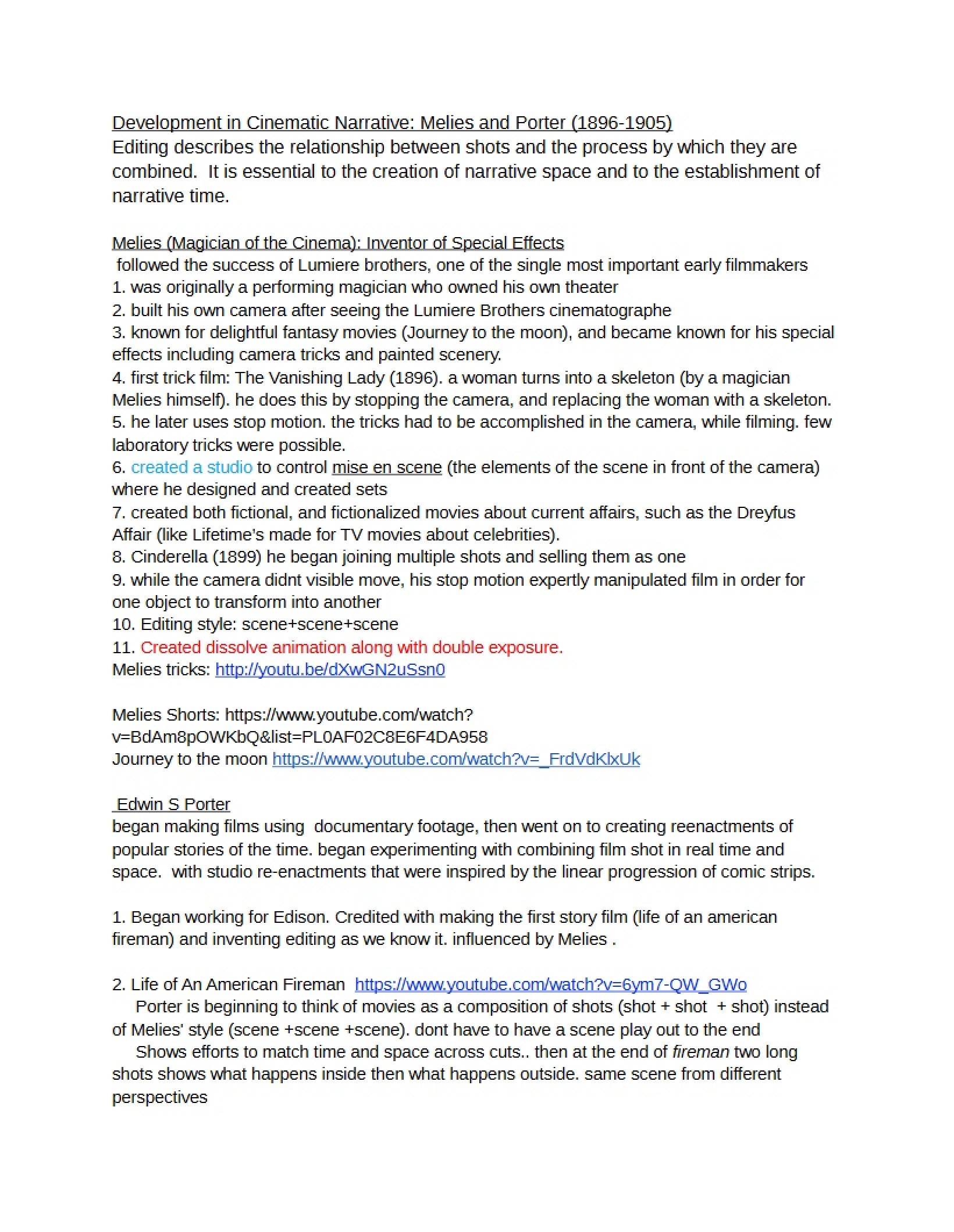 Class Two Film Notes