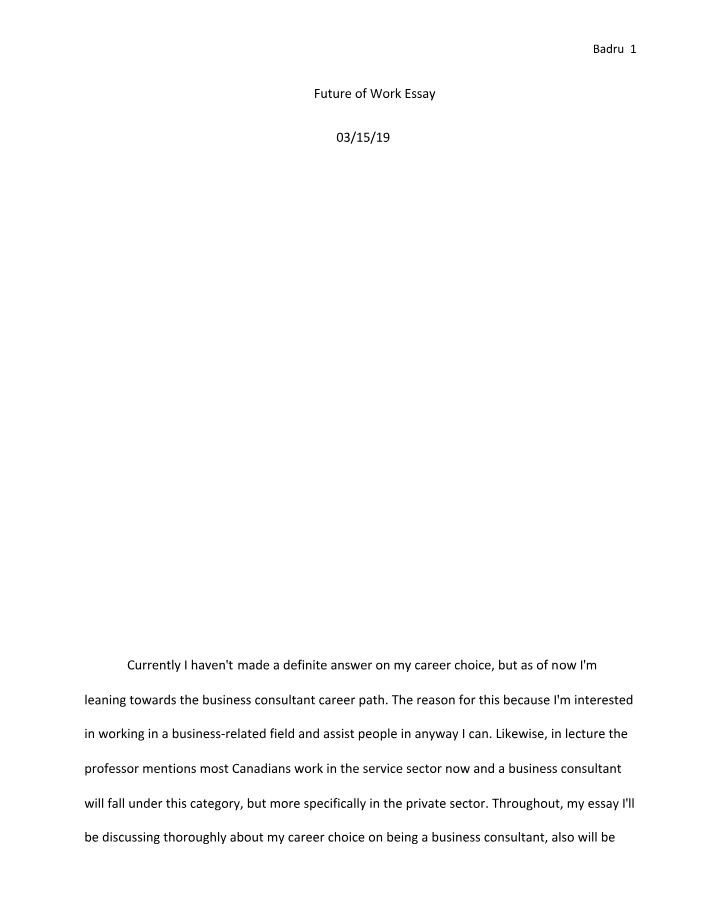Business Consultant Career Path Exploration