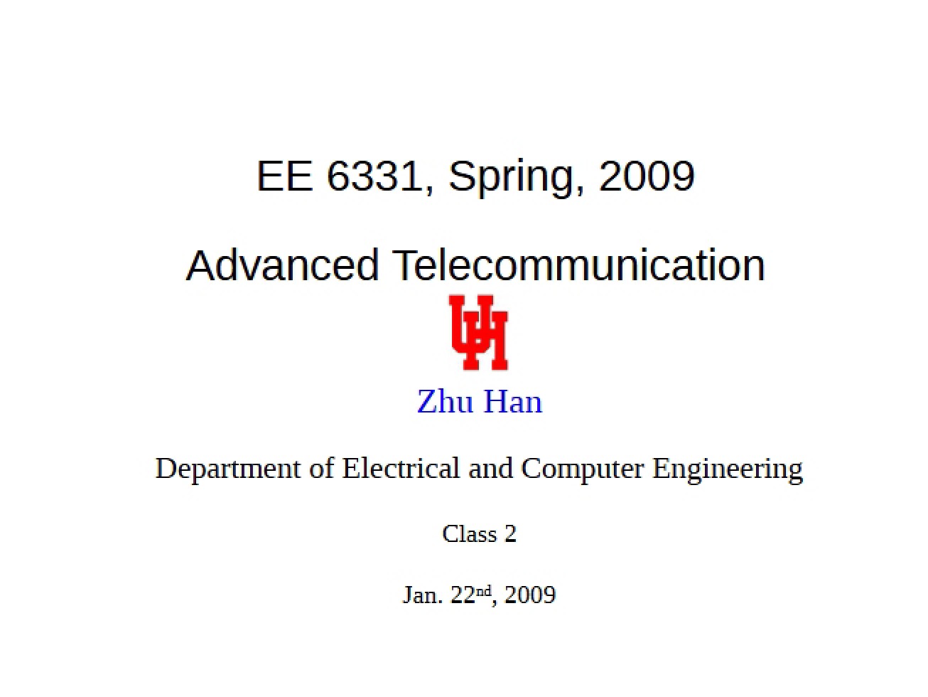 Lecture Notes 5
