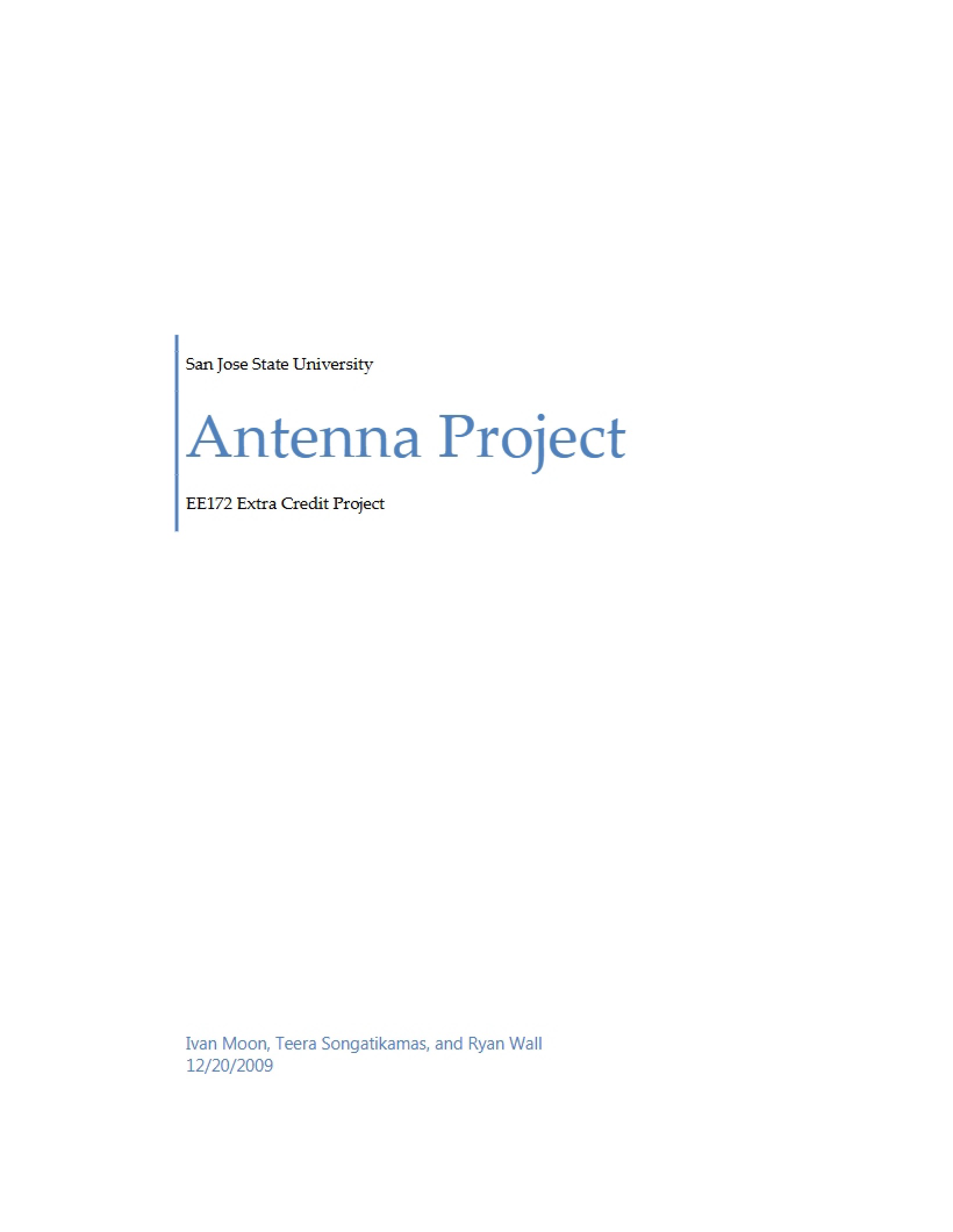 Project Antenna