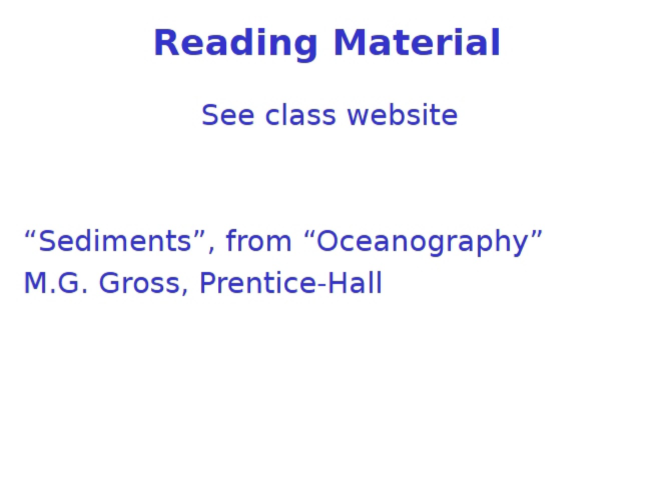 Notes from Class - 22 Pages