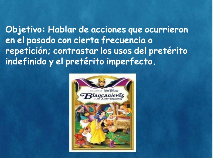 Preterite and Imperfect Past Actions - Contrasting Uses