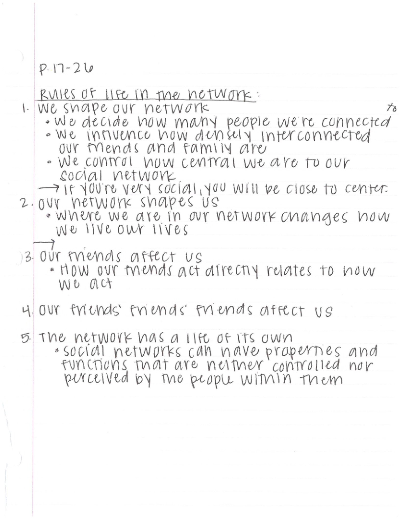 Class Notes