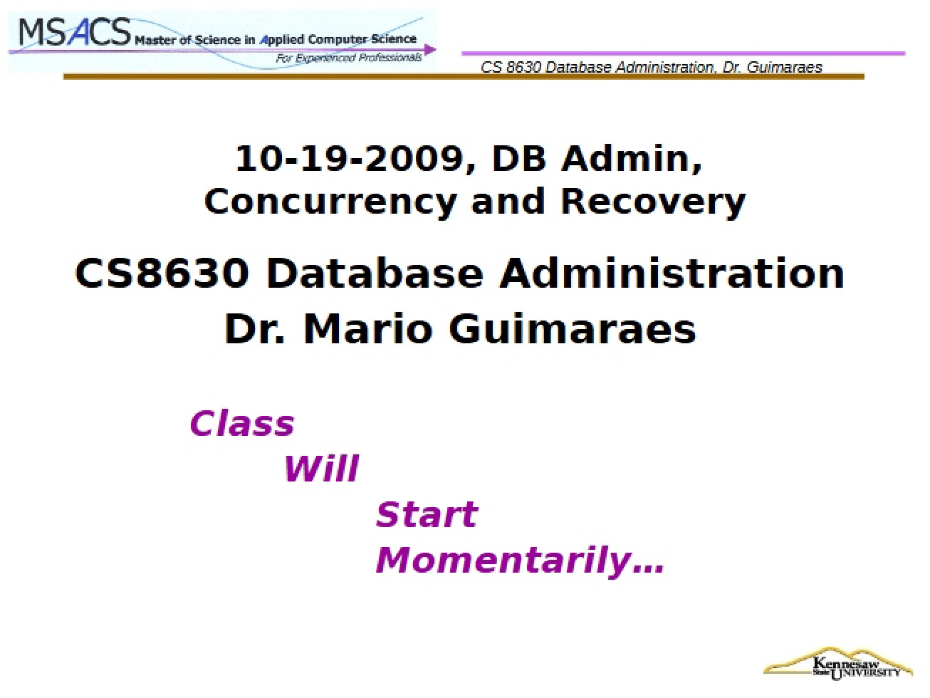 Data System Recovery and Concurrency Control