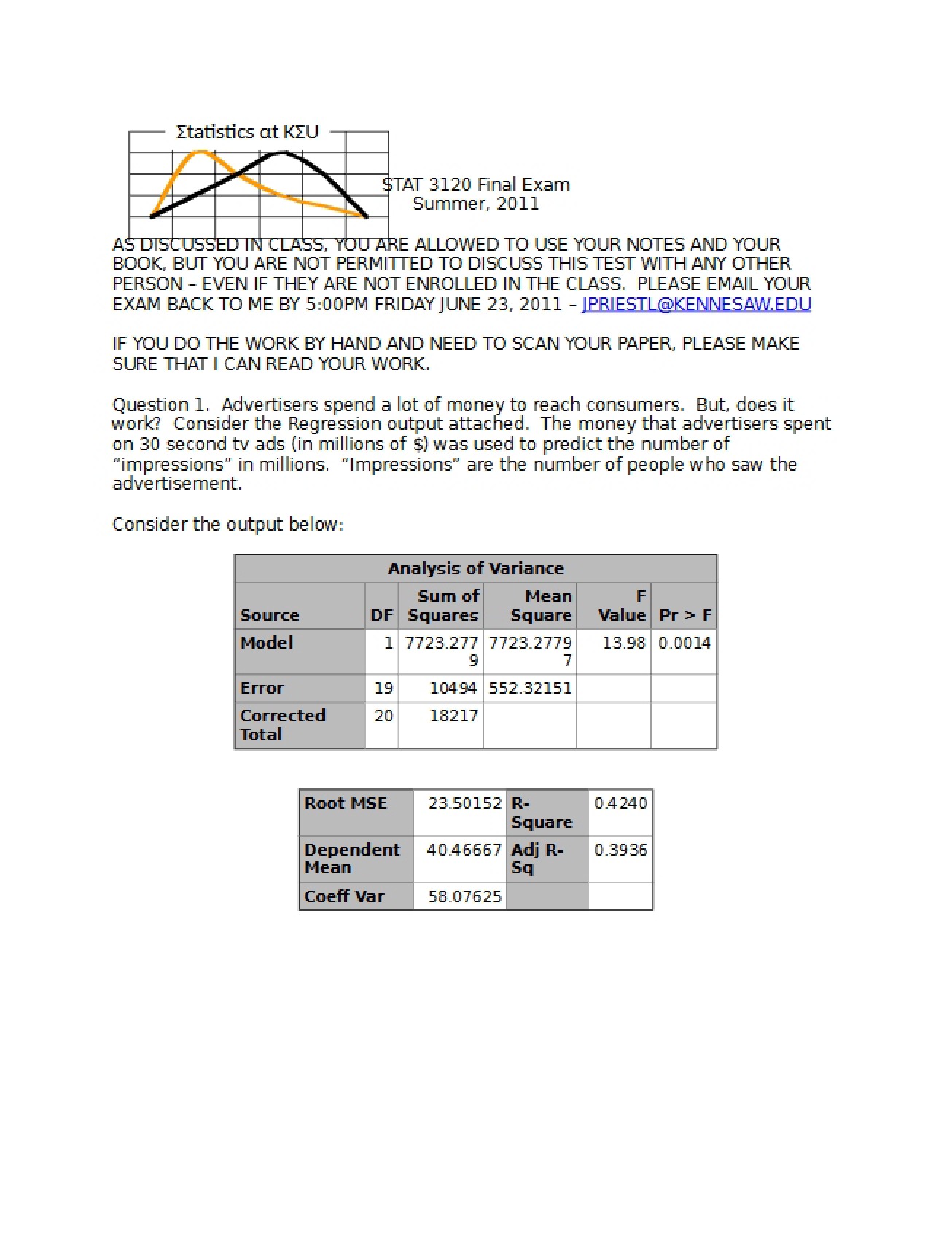 Introduction to Statistical Methods