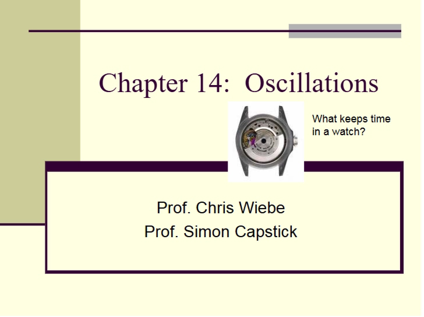 Twenty-Second Lecture