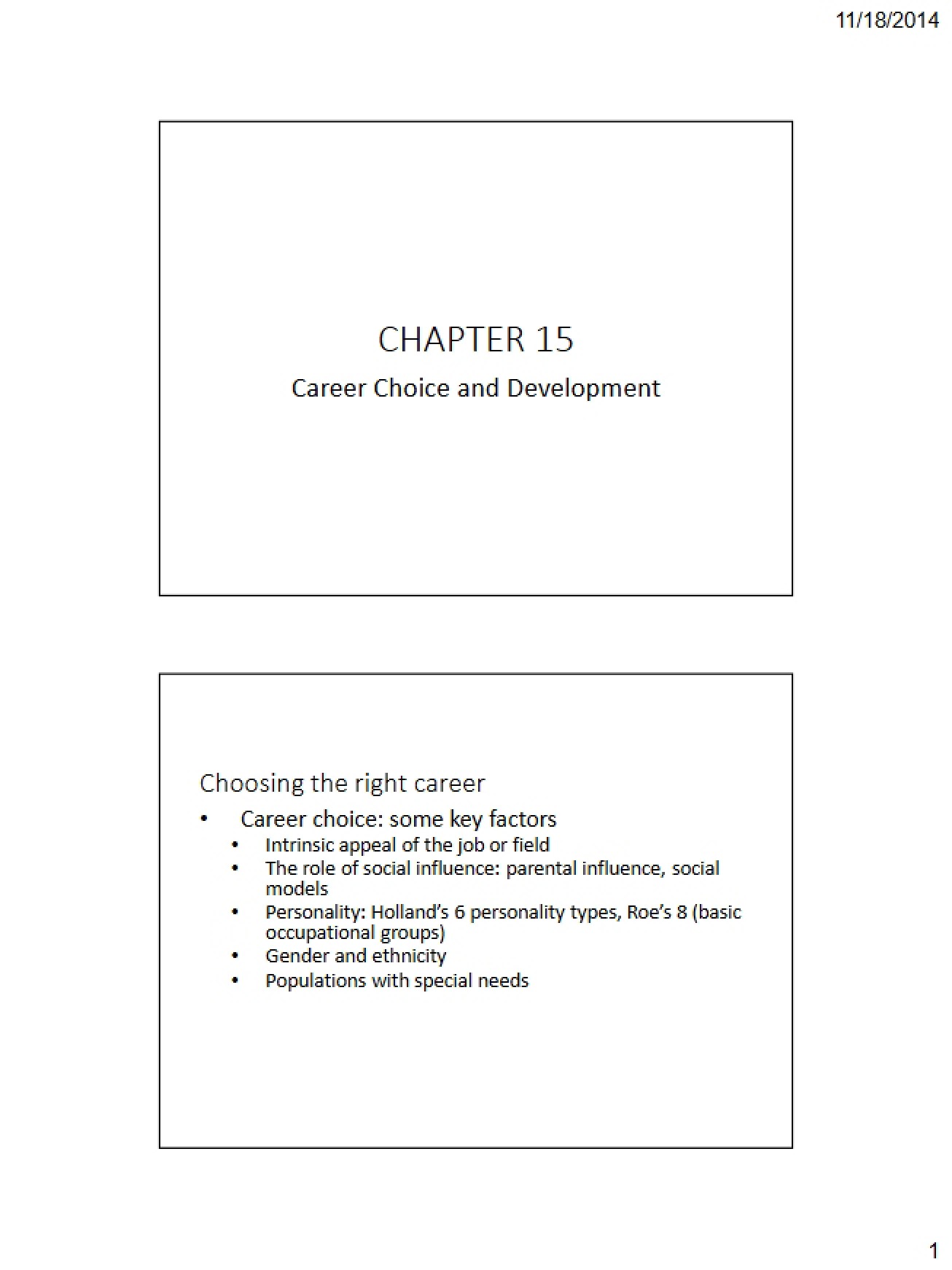 Presentation Slides Chapter 15