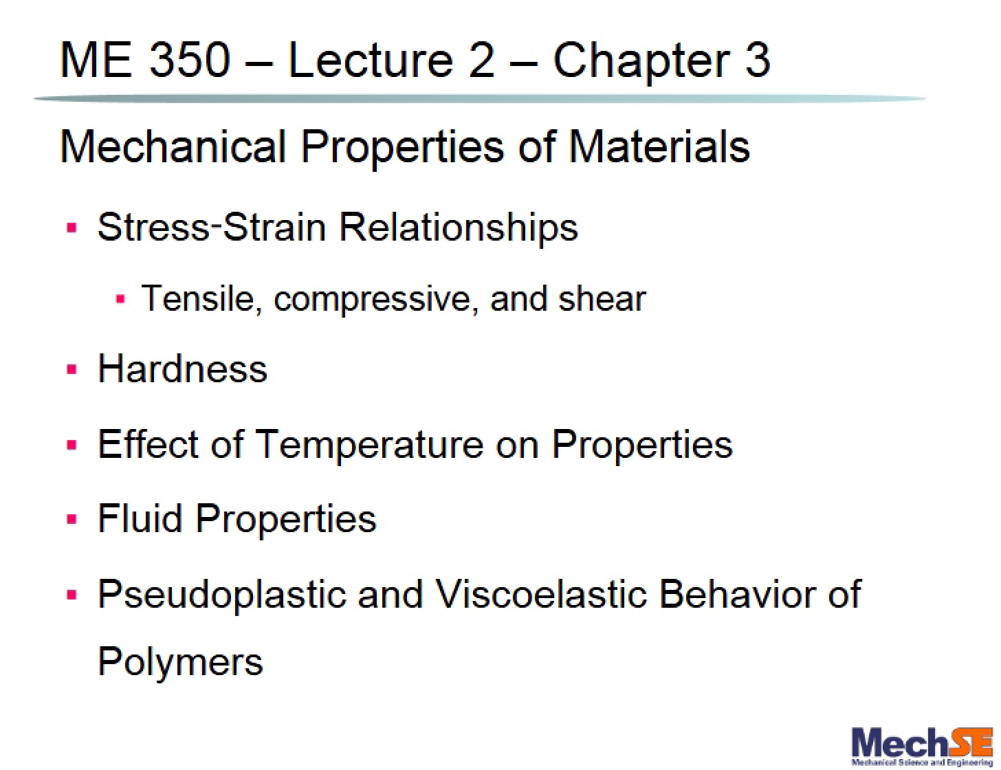 Chapter 3 Lecture