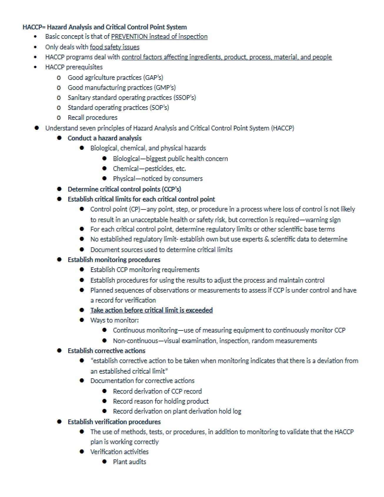 Study Guide for Final Exam