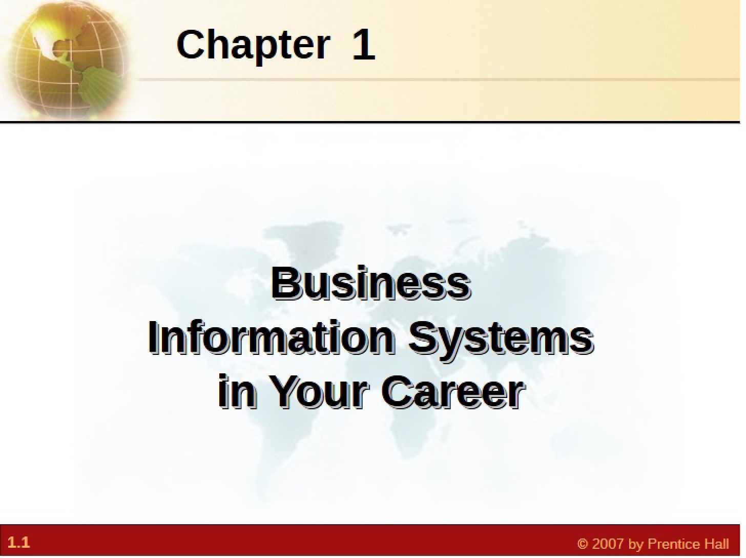 Career Applications of Business Information Systems