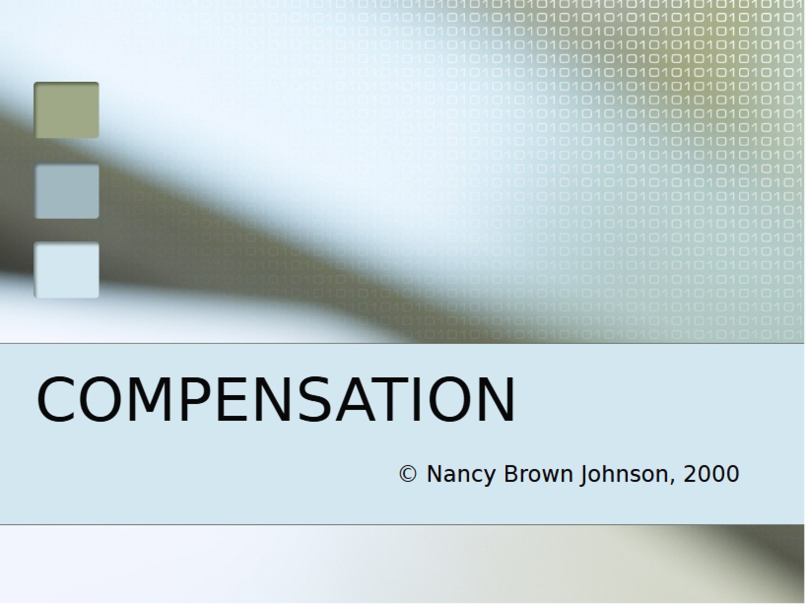 Compensation Overview