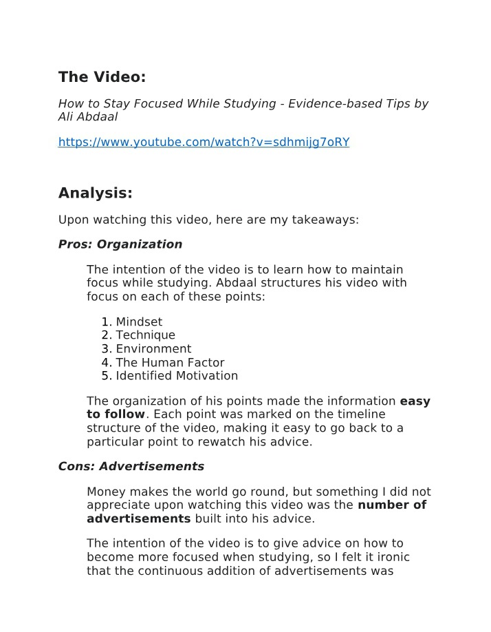 Evidence-Based Tips for Focused Studying