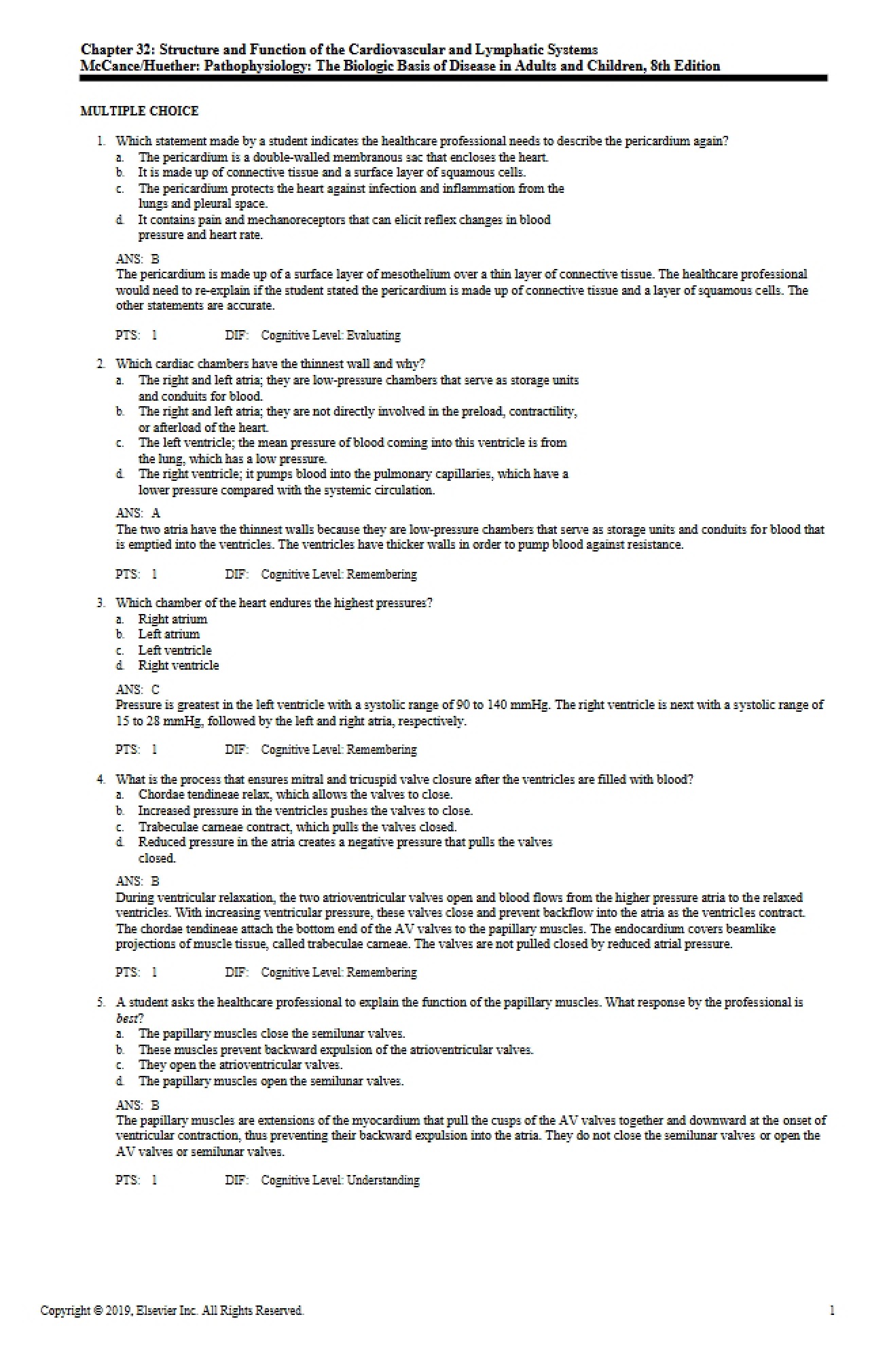 Test on Chapter 32