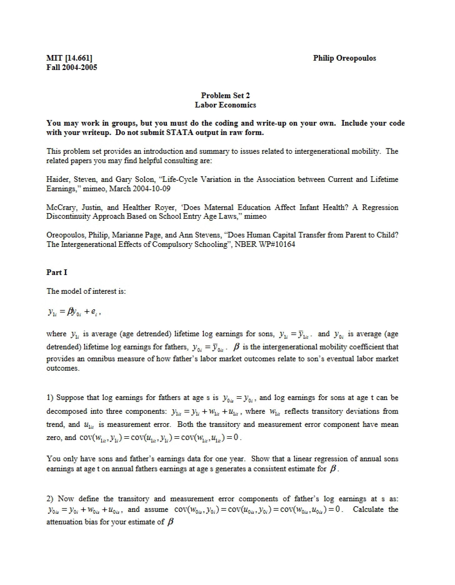 Assignment Set 2