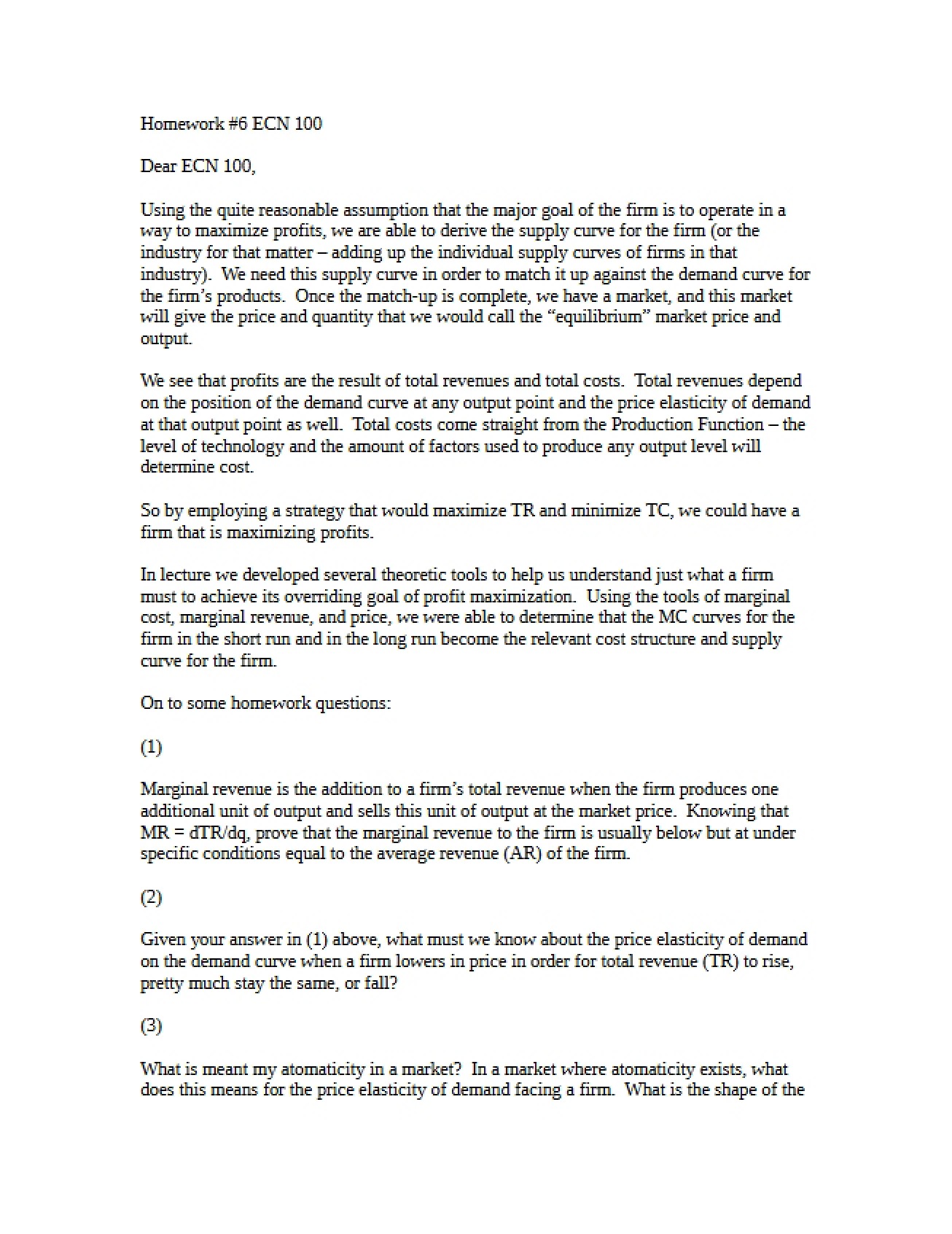 Homework 6 Task