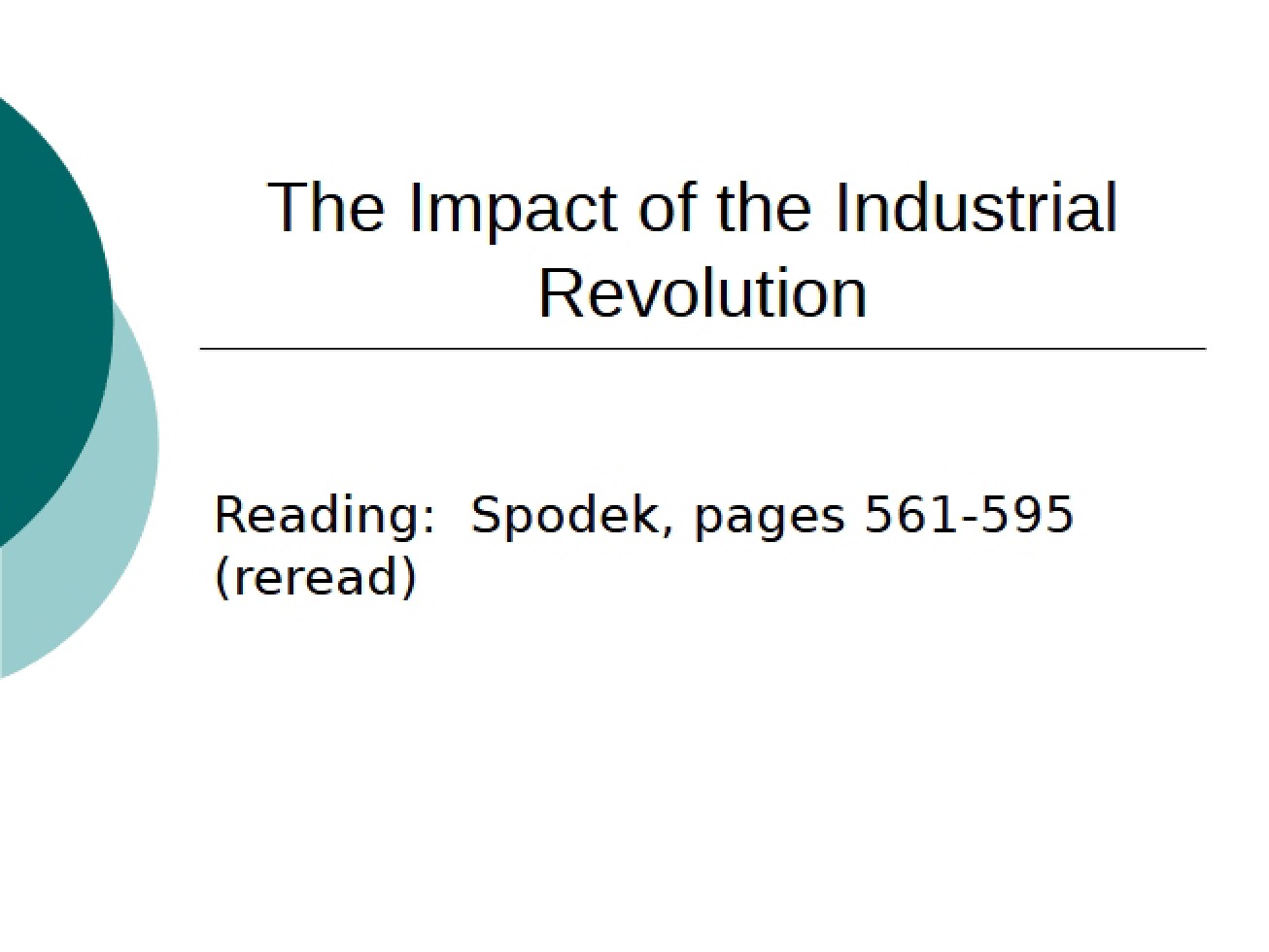 Industrial Revolution Consequences and Impact