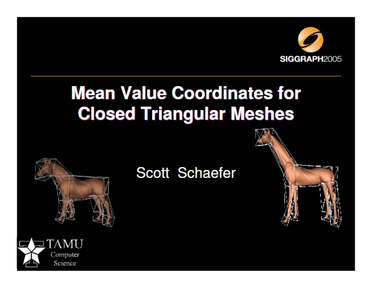 Introduction to Mean Value Coordinates
