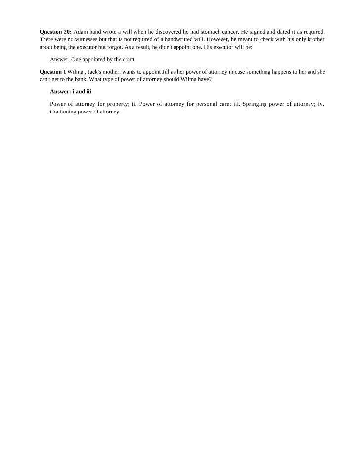 Estate Planning Guide Section 6