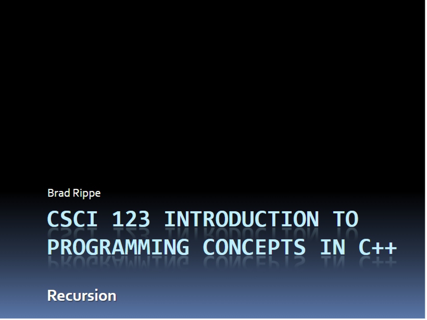 C++ Programming Concepts Chapter Fourteen