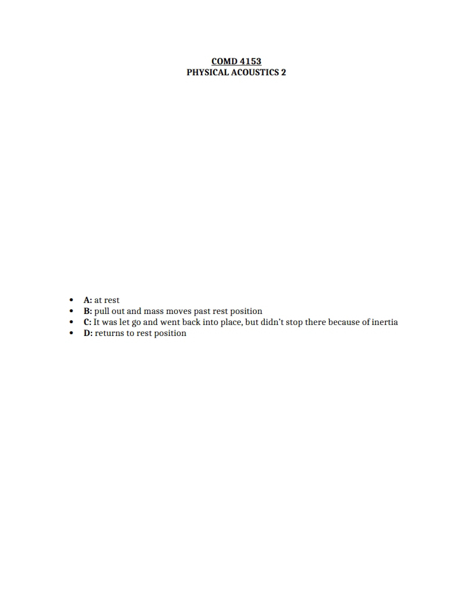 Physical Acoustics Part 2