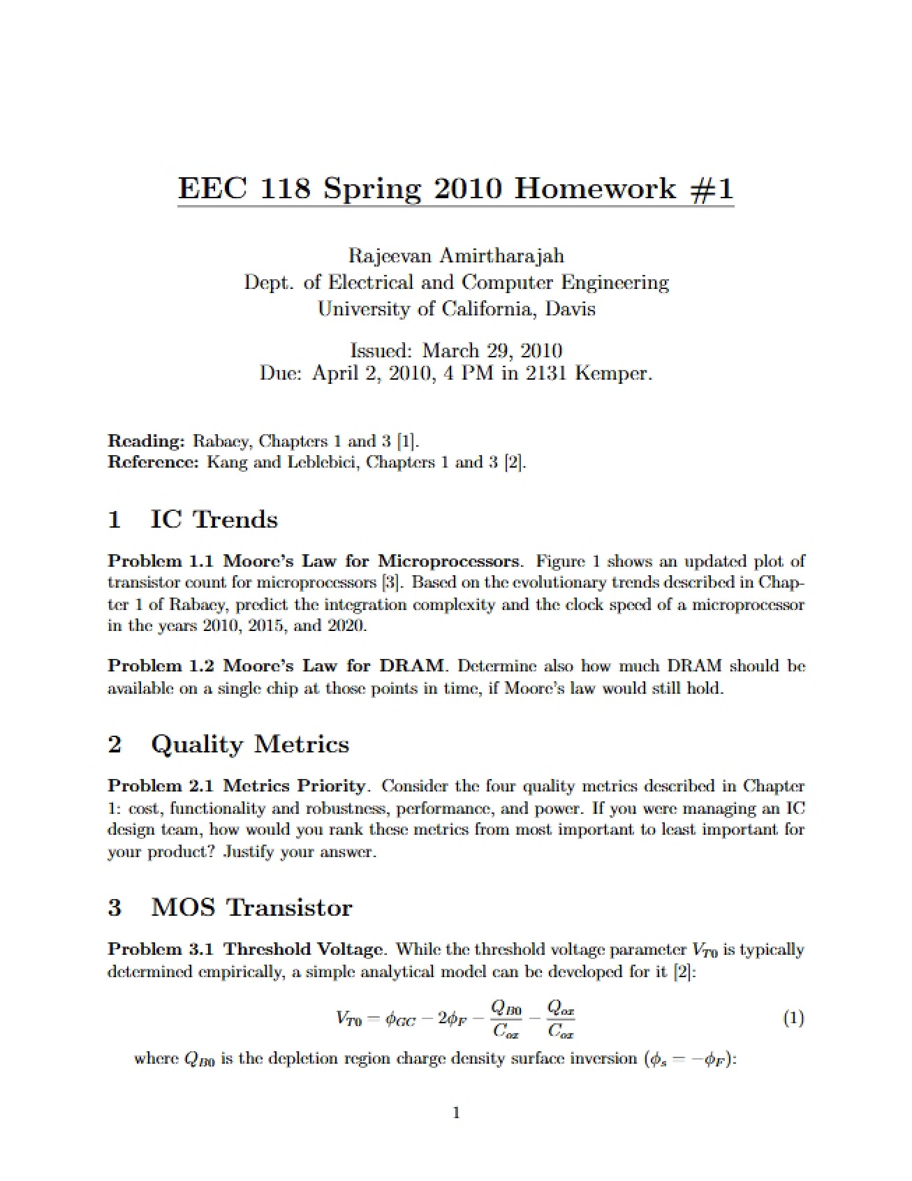 Homework 1