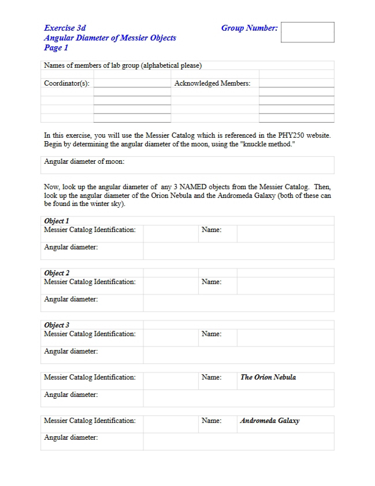 Third Group Work Exercise