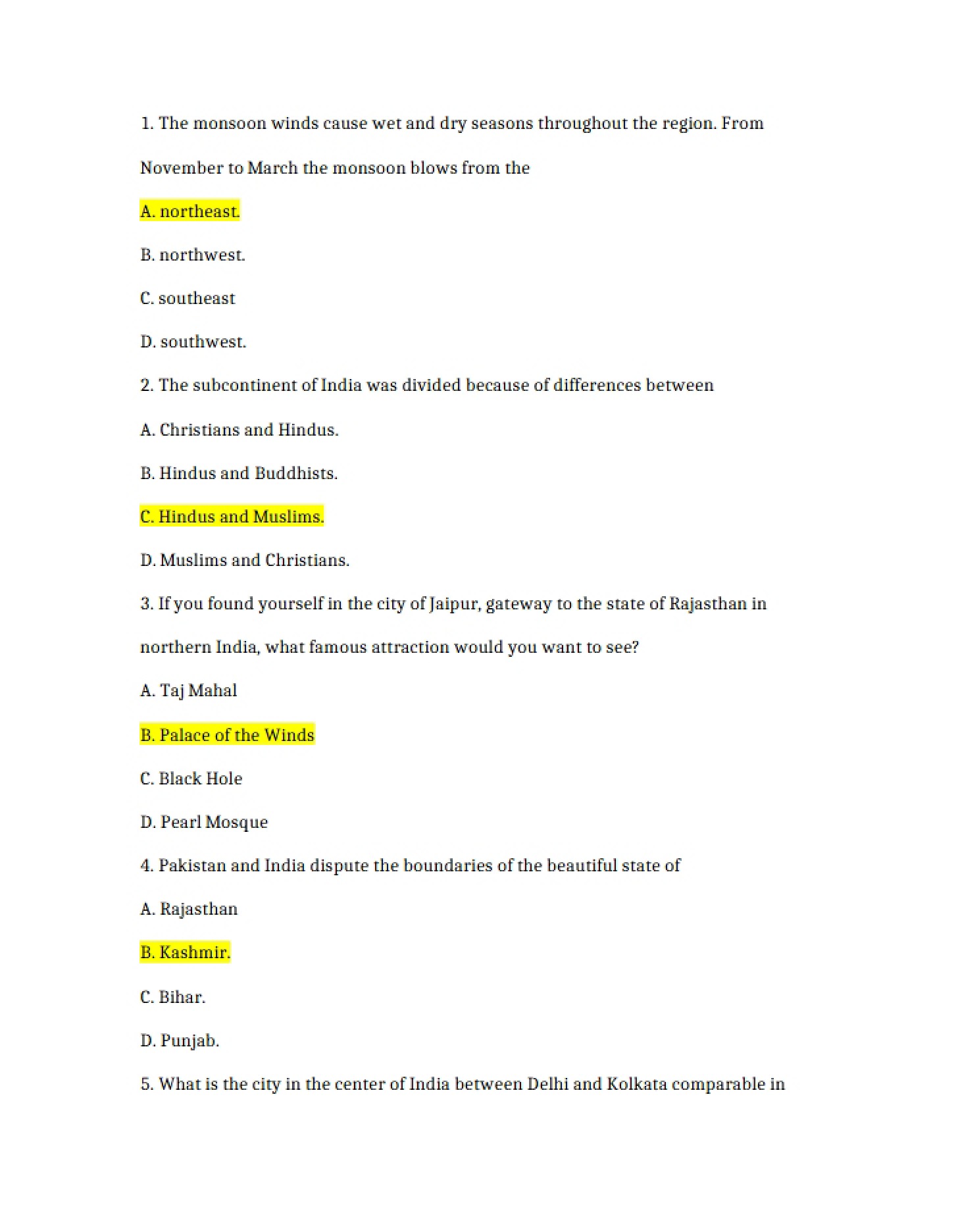 Comprehensive Course Evaluation