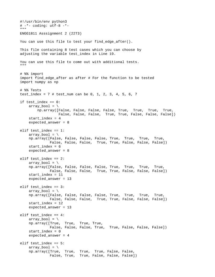 Testing the find_edge_after() Function - Assignment 2