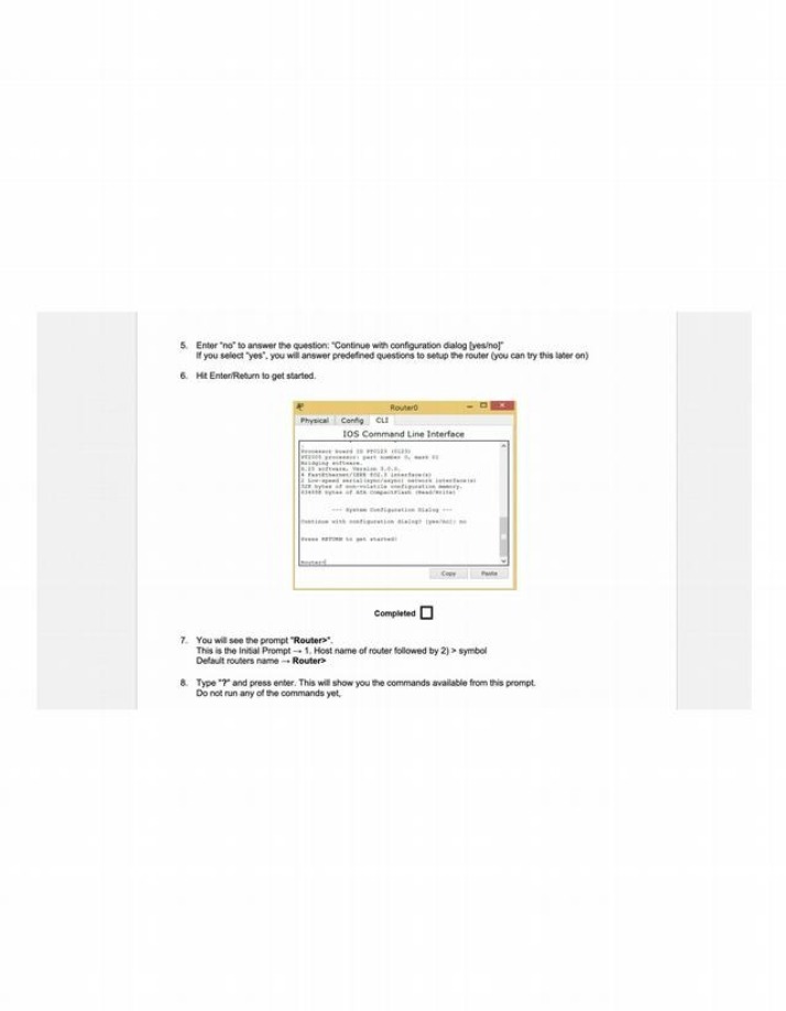 Setting Up the Router Configuration Dialog and Prompt